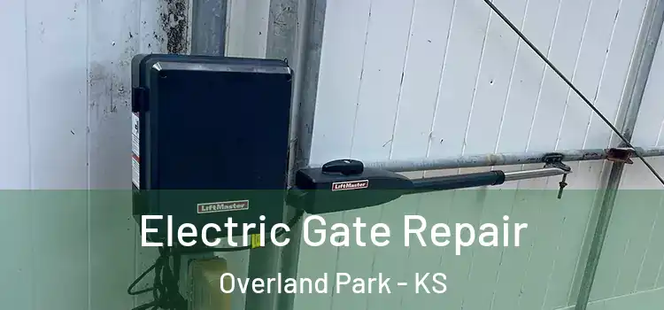 Electric Gate Repair Overland Park - KS